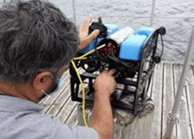 Système de vision embarquée pour drone sous-marin