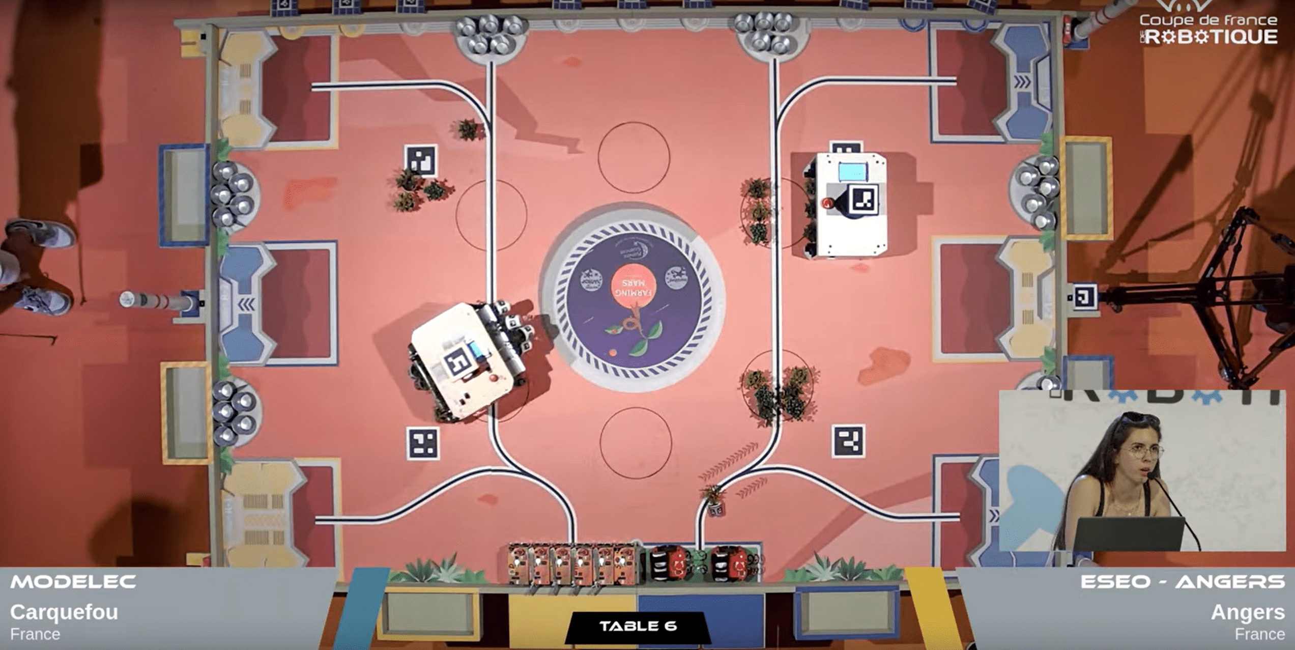 Coupe de France de Robotique - Modelec