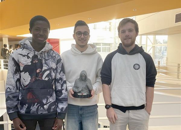 Lauréats ISEN concours "Break The Code" de Sopra Steria