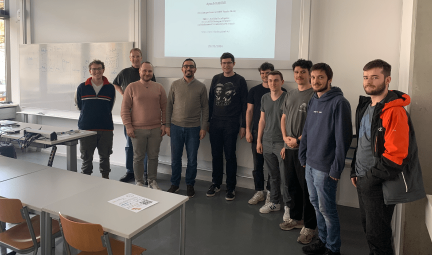 Ayoub Karine, enseignant chercheur à l'ISEN Ouest, part en échange en Allemange