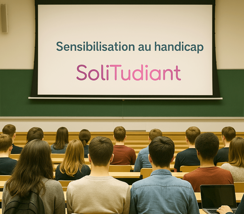 Partenariat ISEN Nantes SoliTudiant - Sensibilisation au handicap