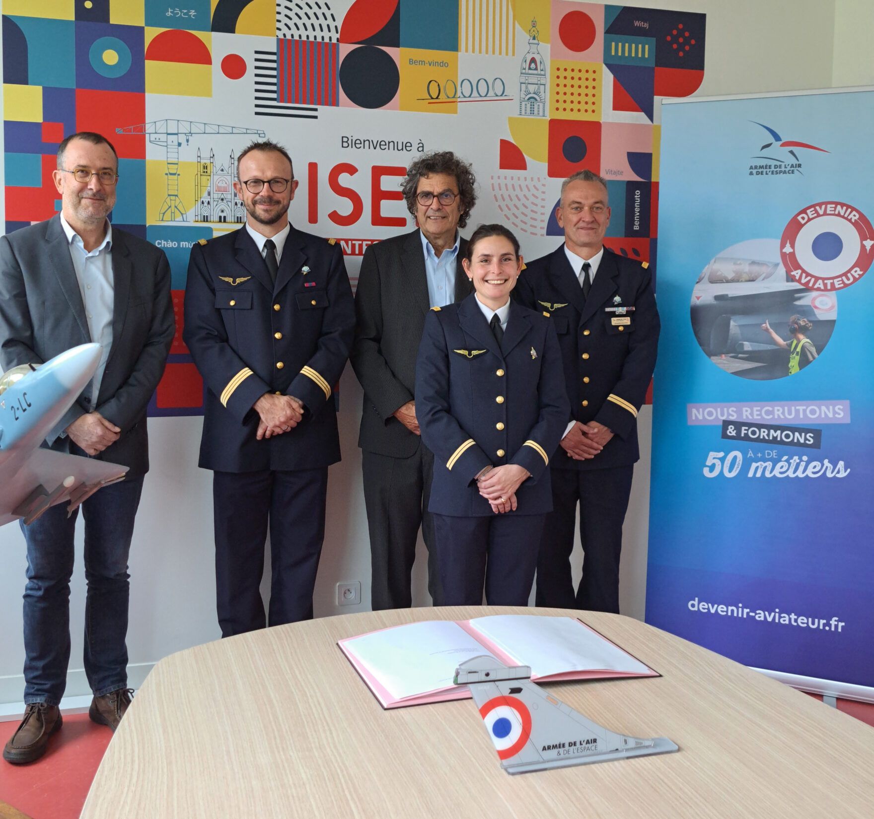 L'ISEN Ouest signe un partenariat avec l'Armée de l'Air et de l'Espace