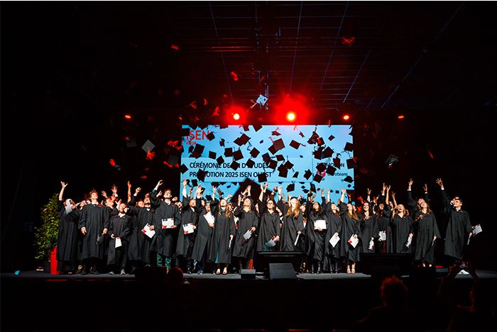 Cérémonie de fin d'études ISEN Ouest 2025